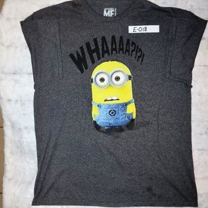 DESPICABLE ME - T-SHIRT - MENS - BLACK - SIZE XL